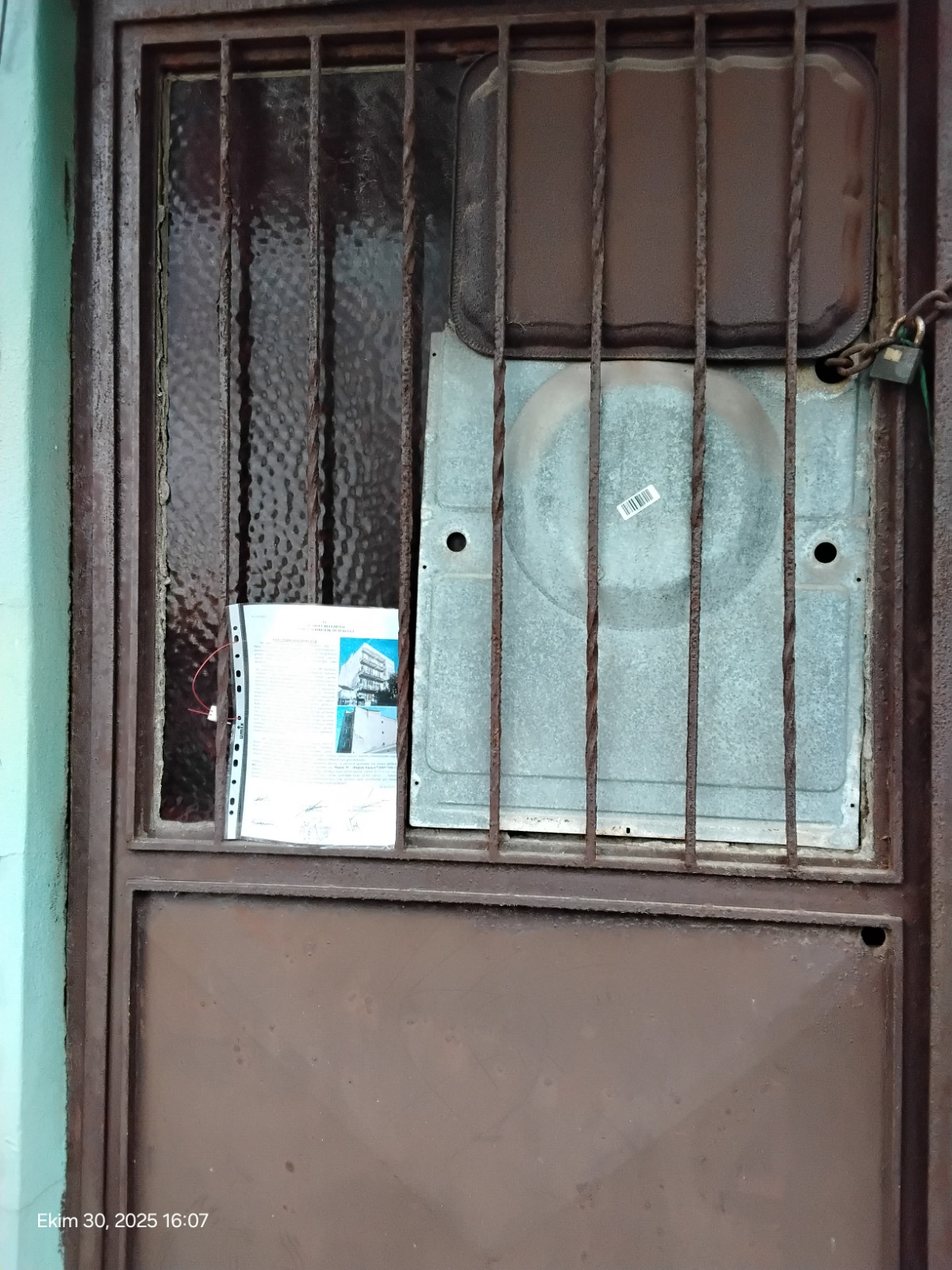 3194 sayılı İmar Kanununun 39. Maddesi uyarınca riskli yapı ilanı